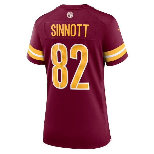 Ben Sinnott Washington Commanders Nike Women's  Game Jersey -  Burgundy
