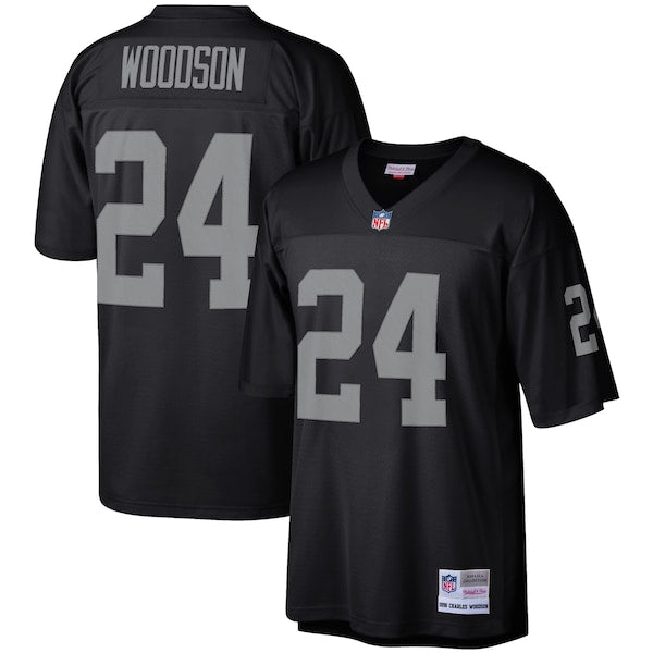 Charles Woodson Las Vegas Raiders Legacy Replica Jersey - Black