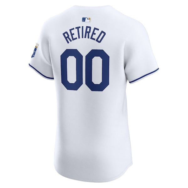 Kansas City Royals Nike Home Elite Pick-A-Player Retired Roster Jersey - White