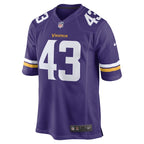 Luiji Vilain Minnesota Vikings Nike Game Player Jersey - Purple