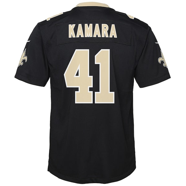 Alvin Kamara New Orleans Saints Nike Youth Game Jersey - Black/White