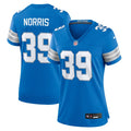 Morice Norris Detroit Lions Nike Women's Game Jersey -  Blue