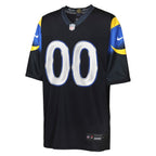 Los Angeles Rams Nike Youth 2025 Rivalries Collection Custom Game Jersey - Midnight Blue/Royal
