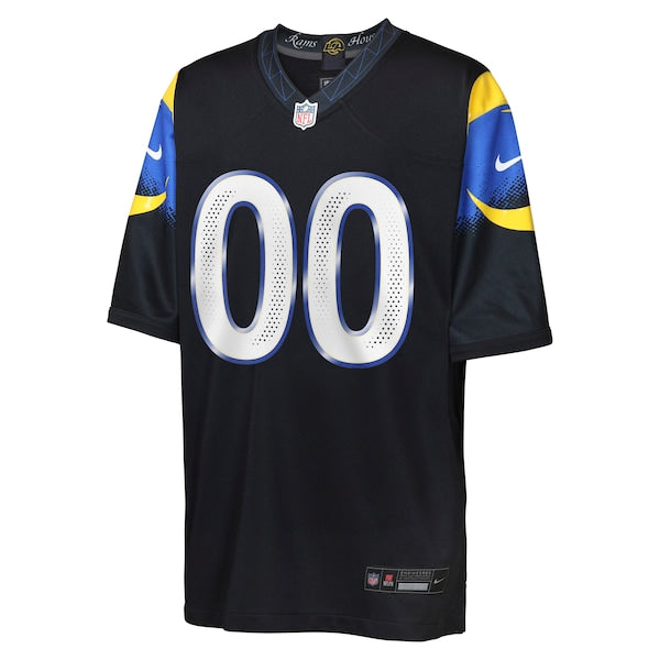 Los Angeles Rams Nike Youth 2025 Rivalries Collection Custom Game Jersey - Midnight Blue/Royal