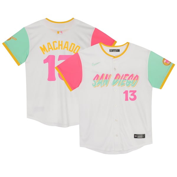 Manny Machado San Diego Padres Nike Preschool City Connect Limited Player Jersey - White
