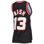 Steve Nash Phoenix Suns Women's  Hardwood Classics Swingman Jersey - Black