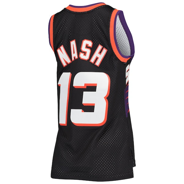 Steve Nash Phoenix Suns Women's  Hardwood Classics Swingman Jersey - Black