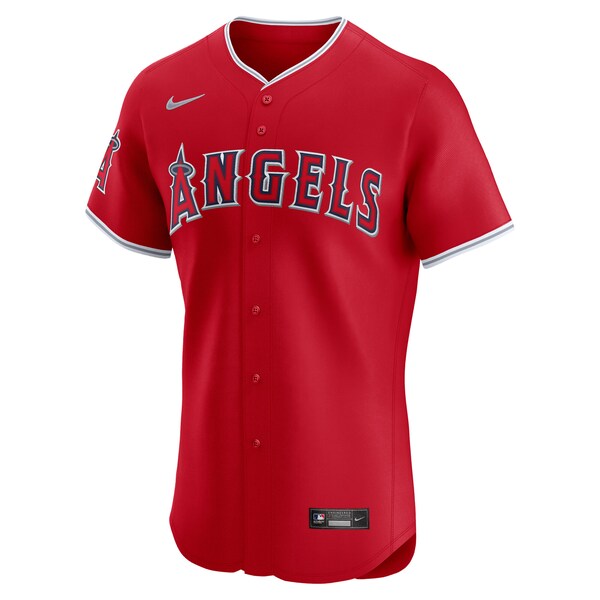 Los Angeles Angels Nike Alternate Elite Jersey - Red/White