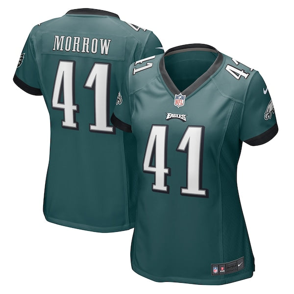 Nicholas Morrow Philadelphia Eagles Nike Women's  Game Jersey - Midnight Green