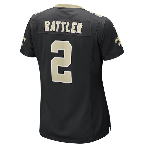 Spencer Rattler New Orleans Saints Nike Women's Team Game Jersey -  Black