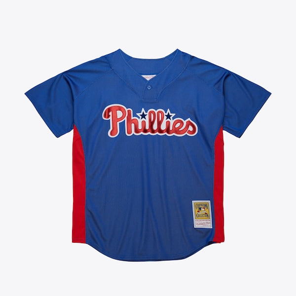 Roy Halladay Philadelphia Phillies  2010 Authentic Batting Practice Pullover Jersey - Royal