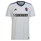 Tim Parker St. Louis City SC adidas 2024 The Spirit Kit Replica Jersey - Gray