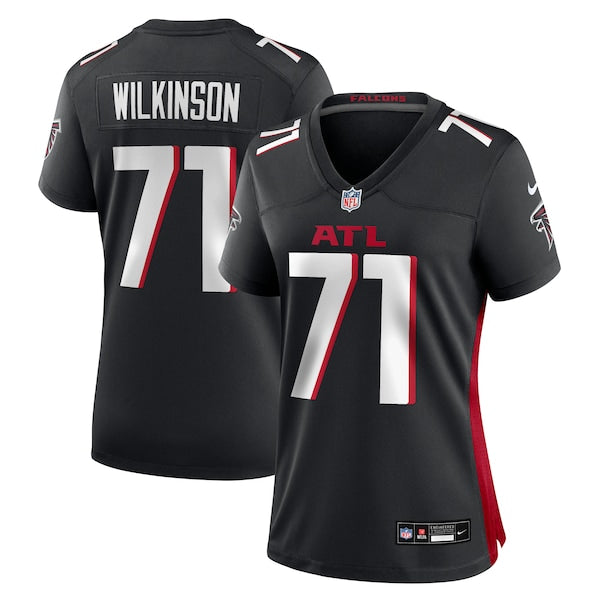 Elijah Wilkinson Atlanta Falcons Nike Women's Team Game Jersey -  Black