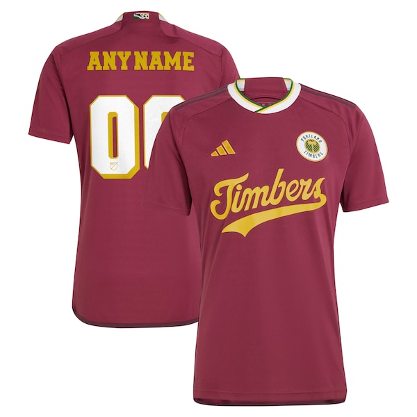 Portland Timbers adidas 2024 Archive Custom Replica Jersey - Red