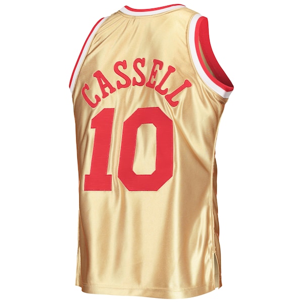 Sam Cassell Houston Rockets 75th Anniversary 1993/94 Hardwood Classics Swingman Jersey - Gold