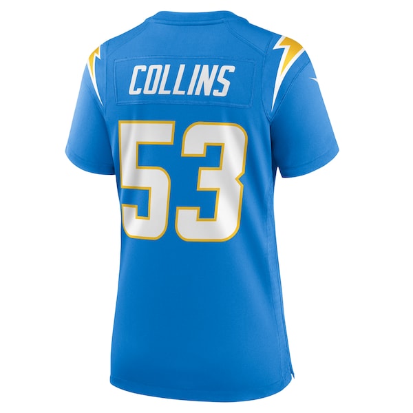 Chris Collins Los Angeles Chargers Nike Women's Team Game Jersey -  Powder Blue