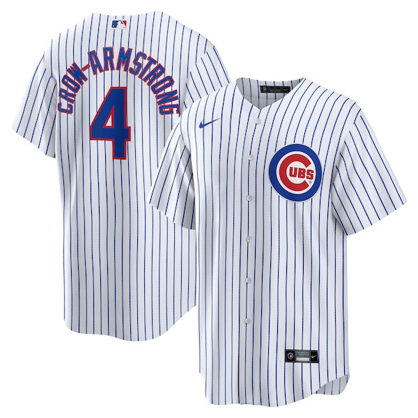 Pete Crow-Armstrong Chicago Cubs Nike Home Replica Jersey - White/Royal