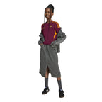 AS Roma adidas Youth 2025/26 Home Replica Jersey - Red/White