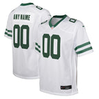 New York Jets Nike Youth Legacy Custom Game Jersey - White