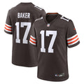 Jerome Baker Cleveland Browns Nike Team Game Jersey -  Brown