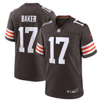 Jerome Baker Cleveland Browns Nike Team Game Jersey -  Brown