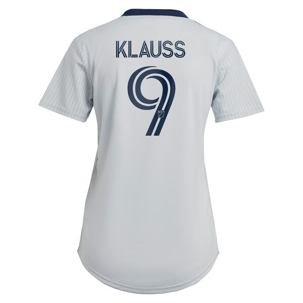 João Klauss St. Louis City SC adidas Women's 2024 The Spirit Kit Replica Jersey - Gray