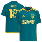 Marco Reus LA Galaxy adidas Youth 2024 LA Kit Replica Player Jersey - Green