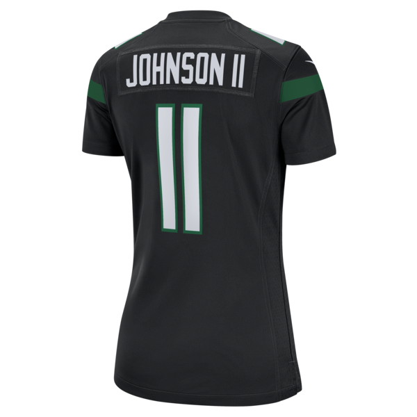 Jermaine Johnson II New York Jets Nike Women's Alternate Game Jersey - Stealth Black
