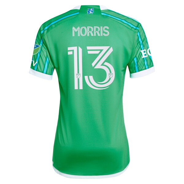 Jordan Morris Seattle Sounders FC adidas 2024 The Anniversary Kit Authentic Player Jersey – Green