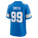 Za'Darius Smith Detroit Lions Nike Team Game Jersey -  Blue