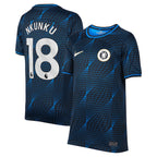 Christopher Nkunku Chelsea Nike Youth 2023/24 Away Stadium Replica Player Jersey - Navy
