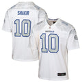 Khalil Shakir Buffalo Bills Nike Youth 2025 Rivalries Collection Game Jersey - White
