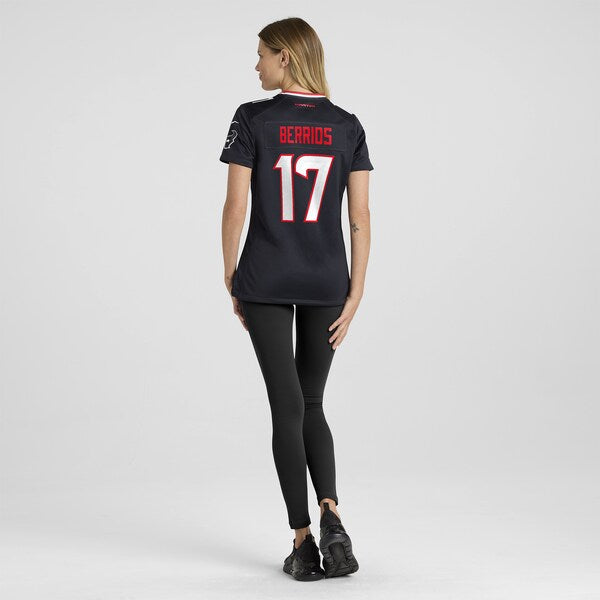 Braxton Berrios Houston Texans Nike Women's Team Game Jersey -  Navy
