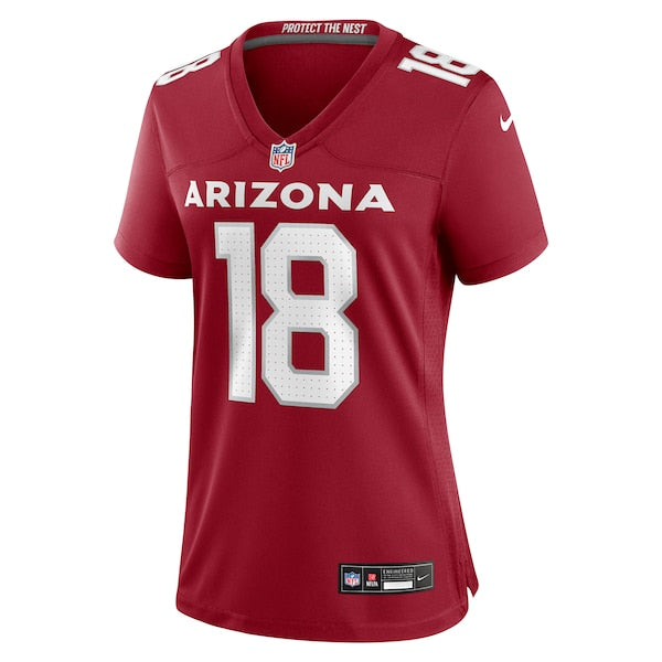 Marvin Harrison Jr. Arizona Cardinals Nike Women's  Player Game Jersey - Cardinal