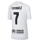 Ousmane Dembele Barcelona Nike Youth 2022/23 Third Breathe Stadium Replica Player Jersey - Gray