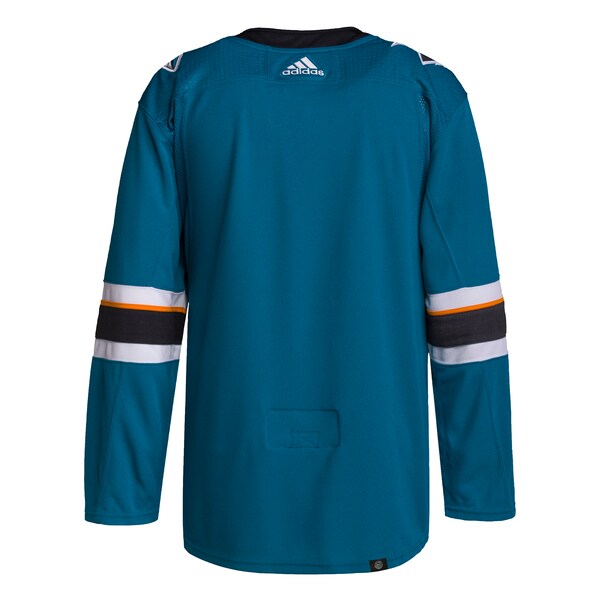 San Jose Sharks adidas 2021/22 Home Primegreen Authentic Jersey - Teal