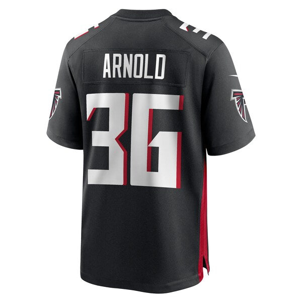 Grayland Arnold Atlanta Falcons Nike Team Game Jersey -  Black