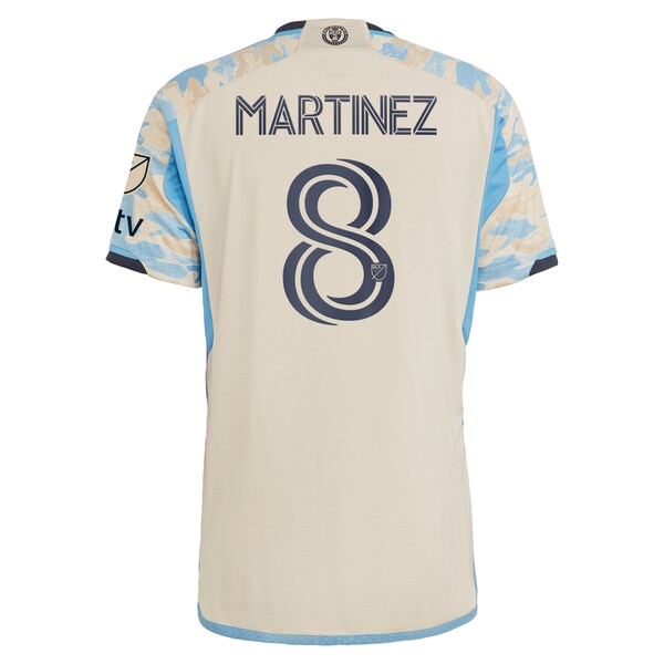 Jose Martinez Philadelphia Union adidas 2024 For Philly Authentic Jersey - Tan