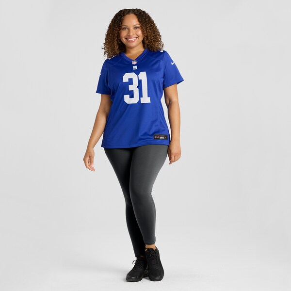 Tyler Nubin New York Giants Nike Women's  Game Jersey -  Royal