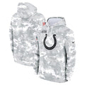 Indianapolis Colts Nike 2024 Salute to Service Club Fleece Pullover Hoodie - Arctic Camo