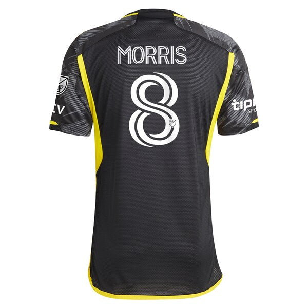 Aidan Morris Columbus Crew adidas 2024 VeloCITY Kit Authentic Player Jersey - Black