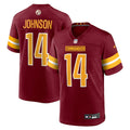 Josh Johnson Washington Commanders Nike Team Game Jersey -  Burgundy