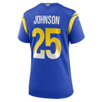 Quindell Johnson Los Angeles Rams Nike Women's Team Game Jersey -  Royal