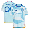 Colorado Rapids adidas Youth 2024 New Day Kit Replica Custom Jersey - Light Blue