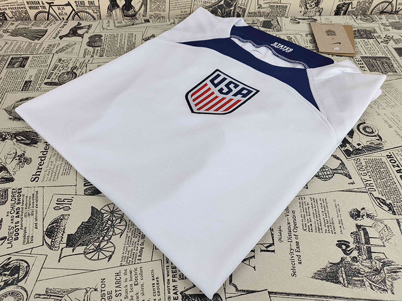 Custom USMNT Nike 2022/23 Home Authentic Jersey - White