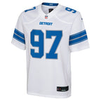 Aidan Hutchinson Detroit Lions Nike Youth Player Game Jersey - White