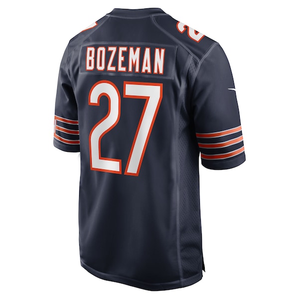 Swayze Bozeman Chicago Bears Nike Team Game Jersey -  Navy
