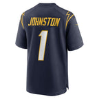 Quentin Johnston Los Angeles Chargers Nike Alternate Game Jersey - Navy/Royal/White