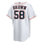 Hunter Brown Houston Astros Nike Home Replica Jersey - White