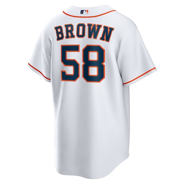 Hunter Brown Houston Astros Nike Home Replica Jersey - White